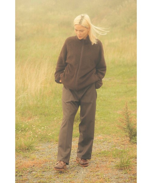 Dickies（ディッキーズ）の「＜Dickies×koti BEAUTY&YOUTH＞メリノ ウール イージー パンツ（スラックス・メンズ・ブラック/ダークブラウン/ダークグレー・30inch/34inch/32inch）」の9枚目の写真