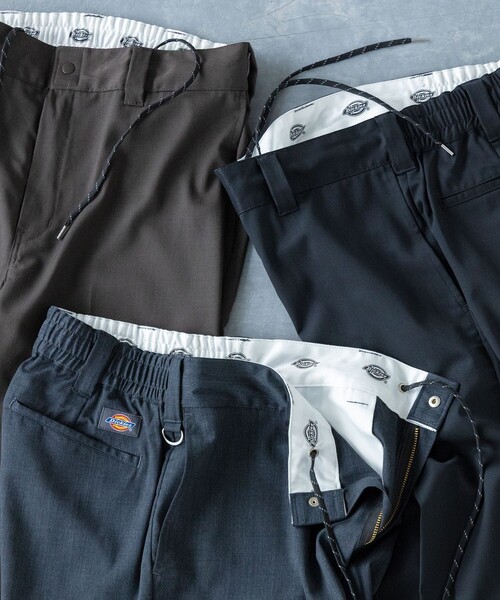 Dickies（ディッキーズ）の「＜Dickies×koti BEAUTY&YOUTH＞メリノ ウール イージー パンツ（スラックス・メンズ・ブラック/ダークブラウン/ダークグレー・30inch/34inch/32inch）」の14枚目の写真