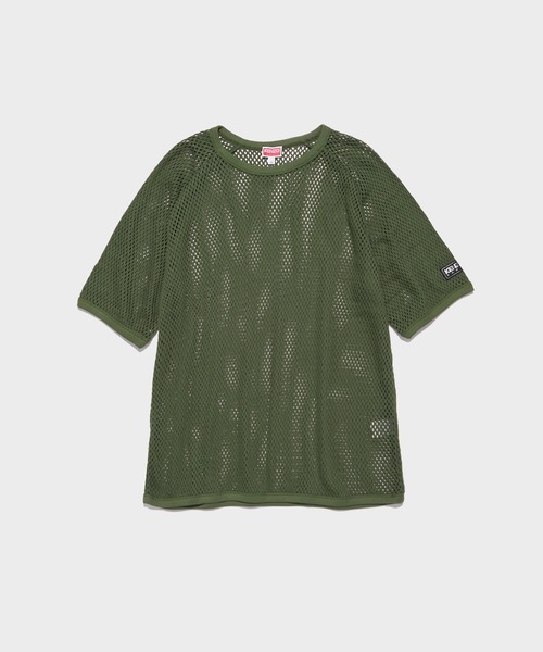 KENZO(ケンゾー)の「【KENZO/ケンゾー】S/S T-Shirt MESH(Tシャツ/カットソー・メンズ・カーキ・M)」の1枚目の写真
