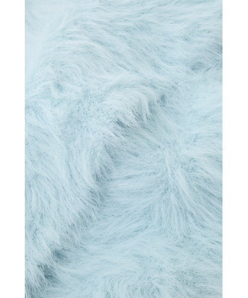 MOUSSY（マウジー）の「FLUFFY KNIT スカーフ（バンダナ/スカーフ・レディース・グレー/ライトブルー/ベージュ・FREE）」の15枚目の写真