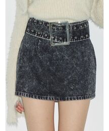 EVRIS | タイトワイドベルトミニスカート(スカート)