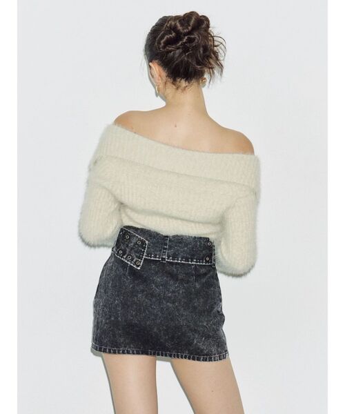 EVRIS（エヴリス）の「タイトワイドベルトミニスカート（スカート・レディース・その他1/ブラック・SMALL/MEDIUM）」の13枚目の写真