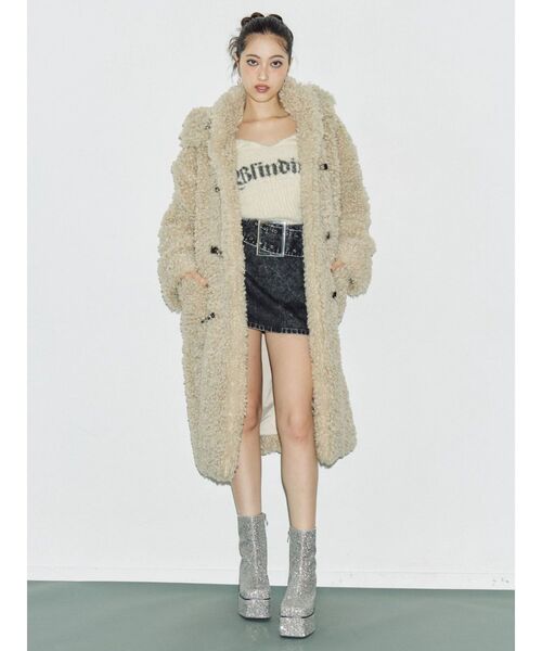 EVRIS（エヴリス）の「タイトワイドベルトミニスカート（スカート・レディース・その他1/ブラック・SMALL/MEDIUM）」の19枚目の写真