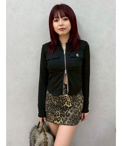 EVRIS（エヴリス）の「タイトワイドベルトミニスカート（スカート・レディース・その他1/ブラック・SMALL/MEDIUM）」の21枚目の写真