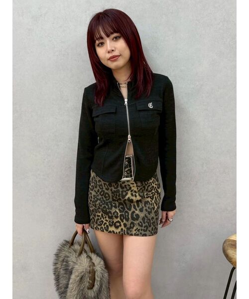 EVRIS（エヴリス）の「タイトワイドベルトミニスカート（スカート・レディース・その他1/ブラック・SMALL/MEDIUM）」の22枚目の写真