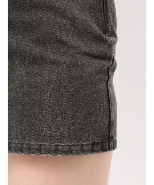 EVRIS（エヴリス）の「タイトワイドベルトミニスカート（スカート・レディース・その他1/ブラック・SMALL/MEDIUM）」の3枚目の写真