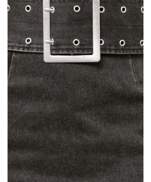 EVRIS（エヴリス）の「タイトワイドベルトミニスカート（スカート・レディース・その他1/ブラック・SMALL/MEDIUM）」の8枚目の写真