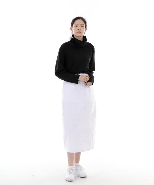 SAINTCREW(セントクルー)の「ワイドドームハーフバンドロングスカート WDH-1303 ホワイト(スカート・レディース・その他・MEDIUM/LARGE/X-LARGE)」の3枚目の写真