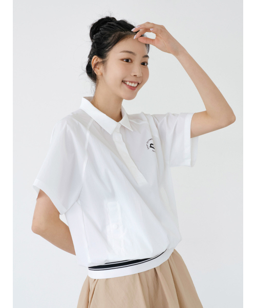 NITINA（ニティナ）の「ウィンドブレーキベスト WH（ベスト・レディース・ホワイト・SMALL/MEDIUM）」の2枚目の写真