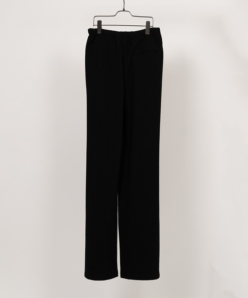 KEISUKEYOSHIDA（ケイスケヨシダ）の「Tuck Sweat Trousers（スウェットパンツ・レディース・ブラック/ベージュ・M/L）」の12枚目の写真