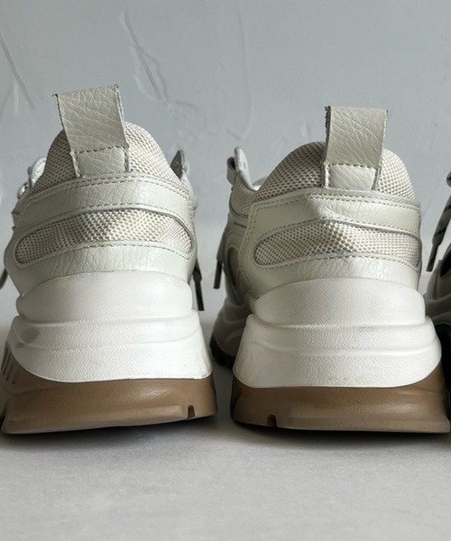 merrylatte（メリーラテ）の「厚底P-sneakerスニーカー【Primaras】（スニーカー・レディース・ホワイト・S/M/L）」の7枚目の写真