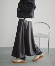 Auntie Rosa Holiday | ヴィンテージサテンフレアスカート(スカート)