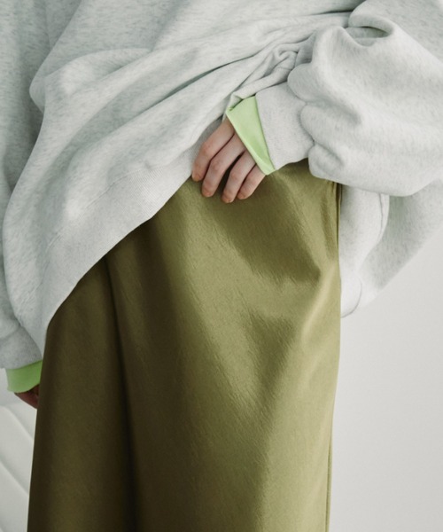 Auntie Rosa Holiday(アンティローザホリデー)の「ヴィンテージサテンフレアスカート(スカート・レディース・ブラック/グリーン/ブラウン/グレー・FREE)」の16枚目の写真