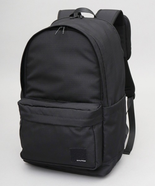 NAUTICA(ノーティカ)の「8ポケット 大容量 ミリタリー デイパック バックパック ミニポーチ付き A4・PC収納対応(バックパック/リュック・メンズ・ブラック・FREE)」の2枚目の写真