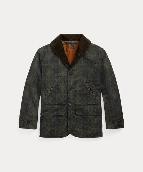 セール】チェックプリント オイルクロス ジャケット（その他アウター