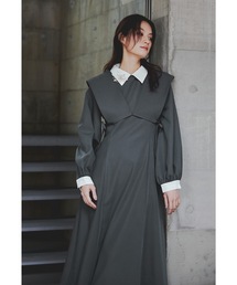 niana | レイヤードシャツワンピース 2点セット スーツ ビスチェ レディース フォーマル セレモニー 入学式 卒業式 成人式 七五三 お宮参り ママ(スーツスカート)