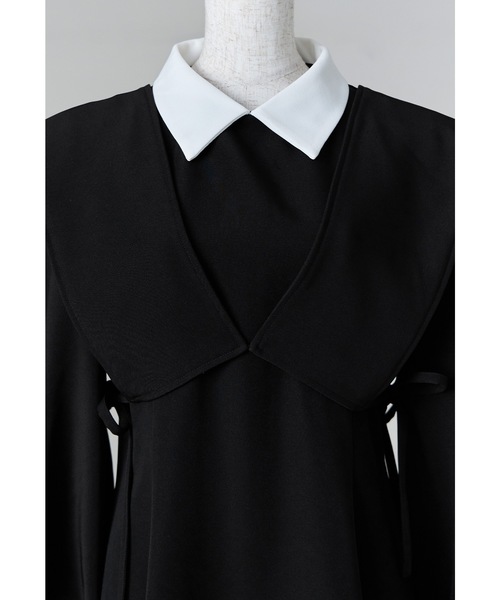 niana（ニアナ）の「レイヤードシャツワンピース 2点セット スーツ ビスチェ レディース フォーマル セレモニー 入学式 卒業式 成人式 七五三 お宮参り ママ（スーツスカート・レディース・チャコール/ブラック/ブルーグレー・S/M）」の22枚目の写真