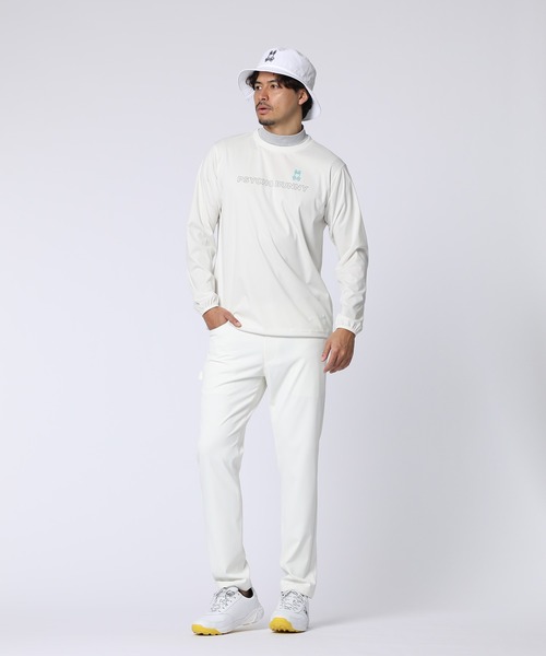 Psycho Bunny（サイコバニー）の「[GOLF]フェイクレイヤード ライトスニードジャック（ブルゾン・メンズ・ホワイト/ブラック・X-LARGE/LARGE/MEDIUM）」の5枚目の写真