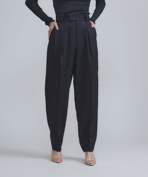 Chaos（カオス）の「Chaos(カオス)/ ラニールタックパンツ（スラックス・レディース・トップグレー/ネイビー・36/38）」の17枚目の写真