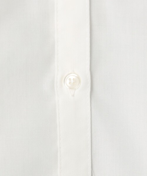 coen(コーエン)の「【イージーケア】フリルネックシャツ(シャツ/ブラウス・レディース・その他1/オフホワイト/ライトブルー/その他3・L/M)」の10枚目の写真