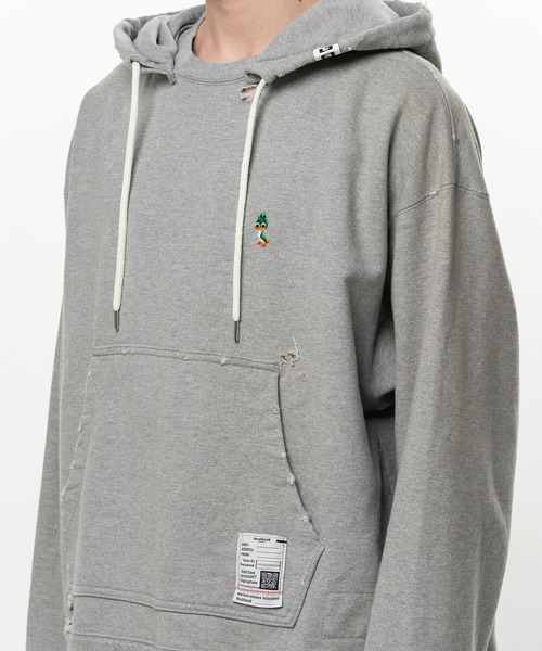 Maison MIHARA YASUHIRO（メゾンミハラヤスヒロ）の「Triple Layered Hoodie（スウェット・メンズ・ブラック・44/46）」の5枚目の写真