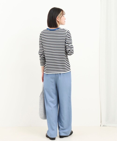 NOLLEY’S（ノーリーズ）の「レイヤード風ニットプルオーバー（ニット/セーター・レディース・グレー系その他/ホワイト系その他・38）」の7枚目の写真