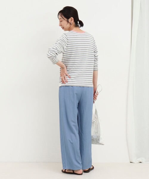 NOLLEY’S（ノーリーズ）の「レイヤード風ニットプルオーバー（ニット/セーター・レディース・グレー系その他/ホワイト系その他・38）」の13枚目の写真