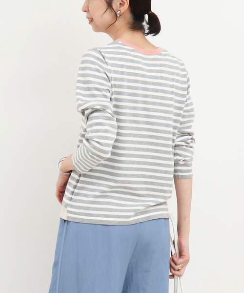 NOLLEY’S（ノーリーズ）の「レイヤード風ニットプルオーバー（ニット/セーター・レディース・グレー系その他/ホワイト系その他・38）」の14枚目の写真