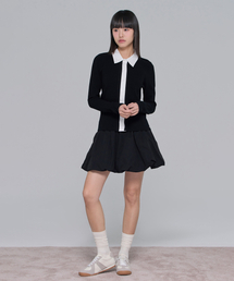 PLAYBOO（プレイブー）の「BALLOON SKIRT W/INNER PANTS_Black（スカート）」