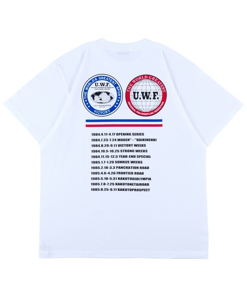 MEDICOM TOY(メディコムトイ)の「MLE U.W.F. T-SHIRTS VICTORY(Tシャツ/カットソー・メンズ・ブラック/ホワイト・MEDIUM/LARGE/X-LARGE)」の7枚目の写真