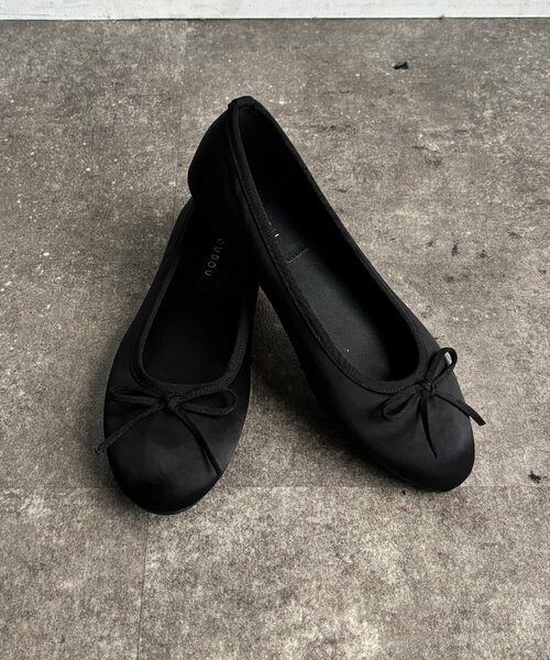DouDou（ドゥドゥ）の「ラウンドフラットパンプス（その他シューズ・レディース・ピンク/ベージュ/ブラック/シルバー・23cm/23.5cm/24cm/24.5cm）」の9枚目の写真