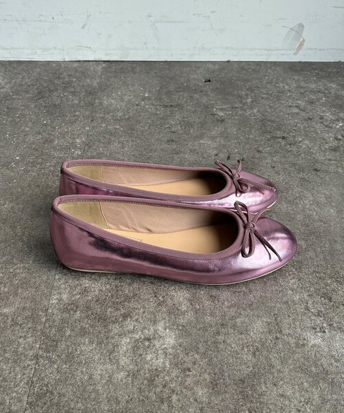 DouDou（ドゥドゥ）の「ラウンドフラットパンプス（その他シューズ・レディース・ピンク/ベージュ/ブラック/シルバー・23cm/23.5cm/24cm/24.5cm）」の21枚目の写真