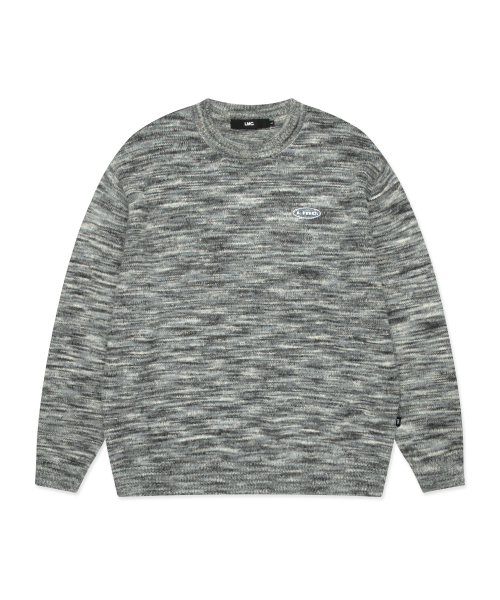 OVAL MULTI COLOR KNIT черный