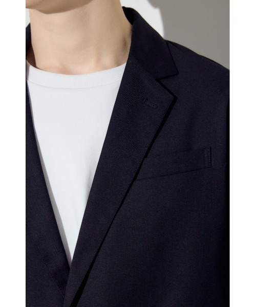 AZUL by moussy(アズールバイマウジー)の「【セットアップ対応】テーラードジャケット 春服 秋服(テーラードジャケット・メンズ・ブラック/ダークネイビー・SMALL/LARGE/MEDIUM)」の10枚目の写真