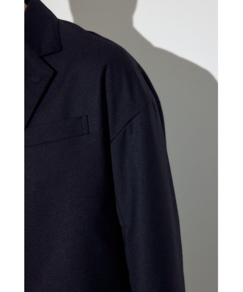 AZUL by moussy(アズールバイマウジー)の「【セットアップ対応】テーラードジャケット 春服 秋服(テーラードジャケット・メンズ・ブラック/ダークネイビー・SMALL/LARGE/MEDIUM)」の11枚目の写真