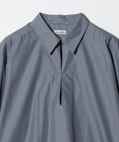 Steven Alan(スティーブンアラン)の「<Steven Alan>コットン スキッパー シャツ(シャツ/ブラウス・レディース・オフホワイト/コバルトブルー/ダークグレー・M/S)」の15枚目の写真