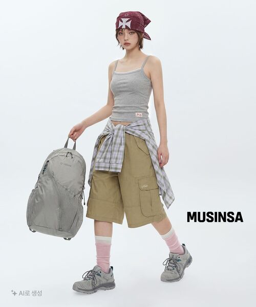 LMCの「WM レース ベーシック ノースリーブ トップ ヘザーグレー(Tシャツ/カットソー・レディース・その他・ONE SIZE)」の6枚目の写真
