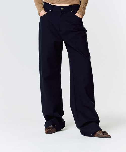 LARTIGENT(ラーティゼン)の「L15 COTTON PANTS(BLACK)(その他パンツ・レディース・その他・FREE)」の1枚目の写真