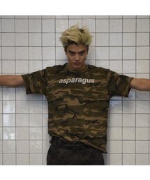 ASPARAGUS（アスパラガス）の「カモローカットTシャツ（Tシャツ/カットソー）」