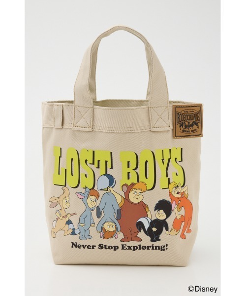 RODEO CROWNS WIDE BOWL（ロデオクラウンズワイドボウル）の「(Disney) リメイクライクトートバッグ（トートバッグ・レディース・ブラック/ライトピンク/オフホワイト/ブルー・FREE）」の2枚目の写真