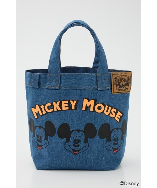 RODEO CROWNS WIDE BOWL（ロデオクラウンズワイドボウル）の「(Disney) リメイクライクトートバッグ（トートバッグ・レディース・ブラック/ライトピンク/オフホワイト/ブルー・FREE）」の3枚目の写真