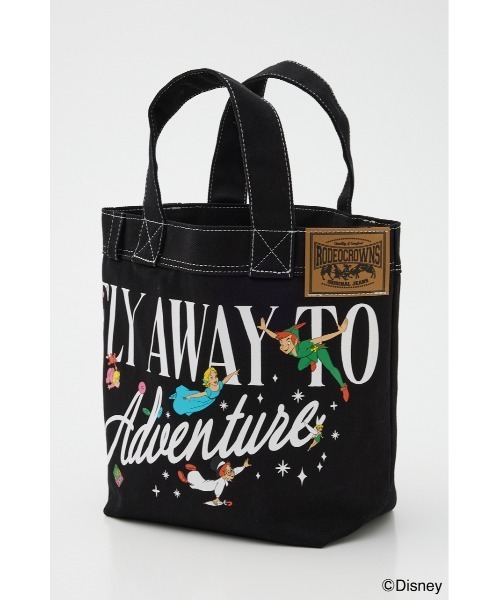 RODEO CROWNS WIDE BOWL（ロデオクラウンズワイドボウル）の「(Disney) リメイクライクトートバッグ（トートバッグ・レディース・ブラック/ライトピンク/オフホワイト/ブルー・FREE）」の10枚目の写真