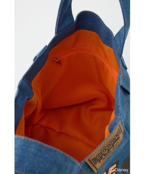 RODEO CROWNS WIDE BOWL（ロデオクラウンズワイドボウル）の「(Disney) リメイクライクトートバッグ（トートバッグ・レディース・ブラック/ライトピンク/オフホワイト/ブルー・FREE）」の19枚目の写真