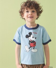 【別注】GOOD ROCK SPEED  / リンガー / Mickey mouse / 半袖 Tシャツ 2026SS（100～150cm）
