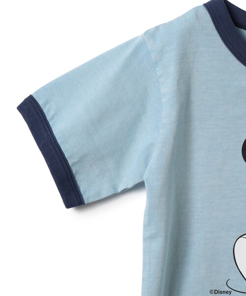 こども ビームス(コドモビームス)の「【別注】GOOD ROCK SPEED / リンガー / Mickey mouse / 半袖 Tシャツ 2026SS(100~150cm)(Tシャツ/カットソー・キッズ・ライトブルー・L(140-150)/M(120-130)/S(100-110))」の8枚目の写真