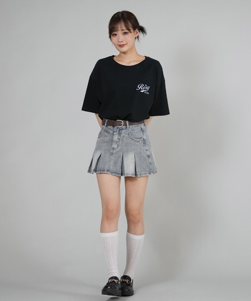 ROXY(ロキシー)の「ROXY/ロキシー 半袖 Tシャツ バックプリント ドロップショルダー RST261076(Tシャツ/カットソー・レディース・グレー/ブラック/ホワイト・S/M)」の16枚目の写真