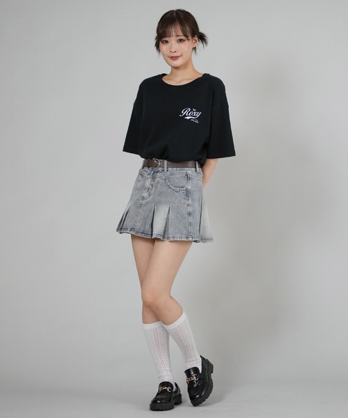 ROXY(ロキシー)の「ROXY/ロキシー 半袖 Tシャツ バックプリント ドロップショルダー RST261076(Tシャツ/カットソー・レディース・グレー/ブラック/ホワイト・S/M)」の19枚目の写真
