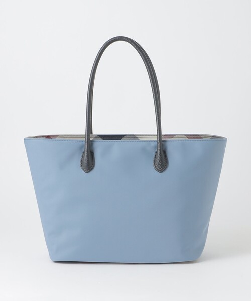 BLUE LABEL CRESTBRIDGE（ブルーレーベルクレストブリッジ）の「パーシャルクレストブリッジチェックナイロントート（トートバッグ・レディース・ブラック/ダークネイビー/ブルー系その他4・FREE）」の9枚目の写真