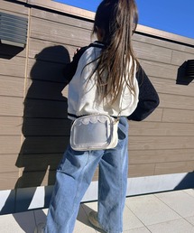 VIBGYOR（ヴィブジョー）の「lulunoix/クリアポケットショルダーバッグ N15469（ショルダーバッグ）」