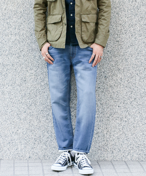 URBAN RESEARCH DOORS MENS（アーバンリサーチ ドアーズ メンズ）の「DOORS スウェットデニムスリムパンツ（その他パンツ・メンズ・ライトブルー/ブルー・38/36/40）」の20枚目の写真